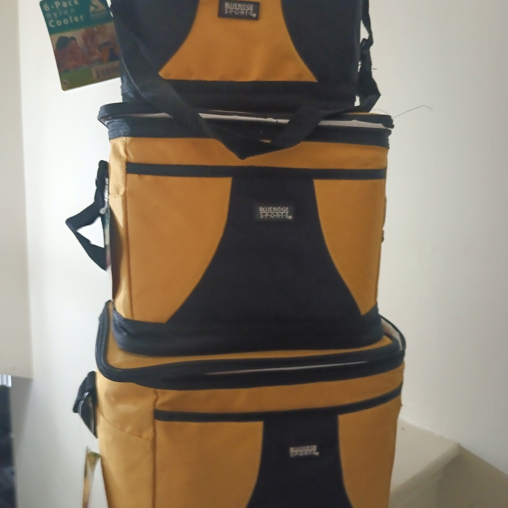 Nylon Cooler 3 In 1 For The Beach On The Road Work.. Etc